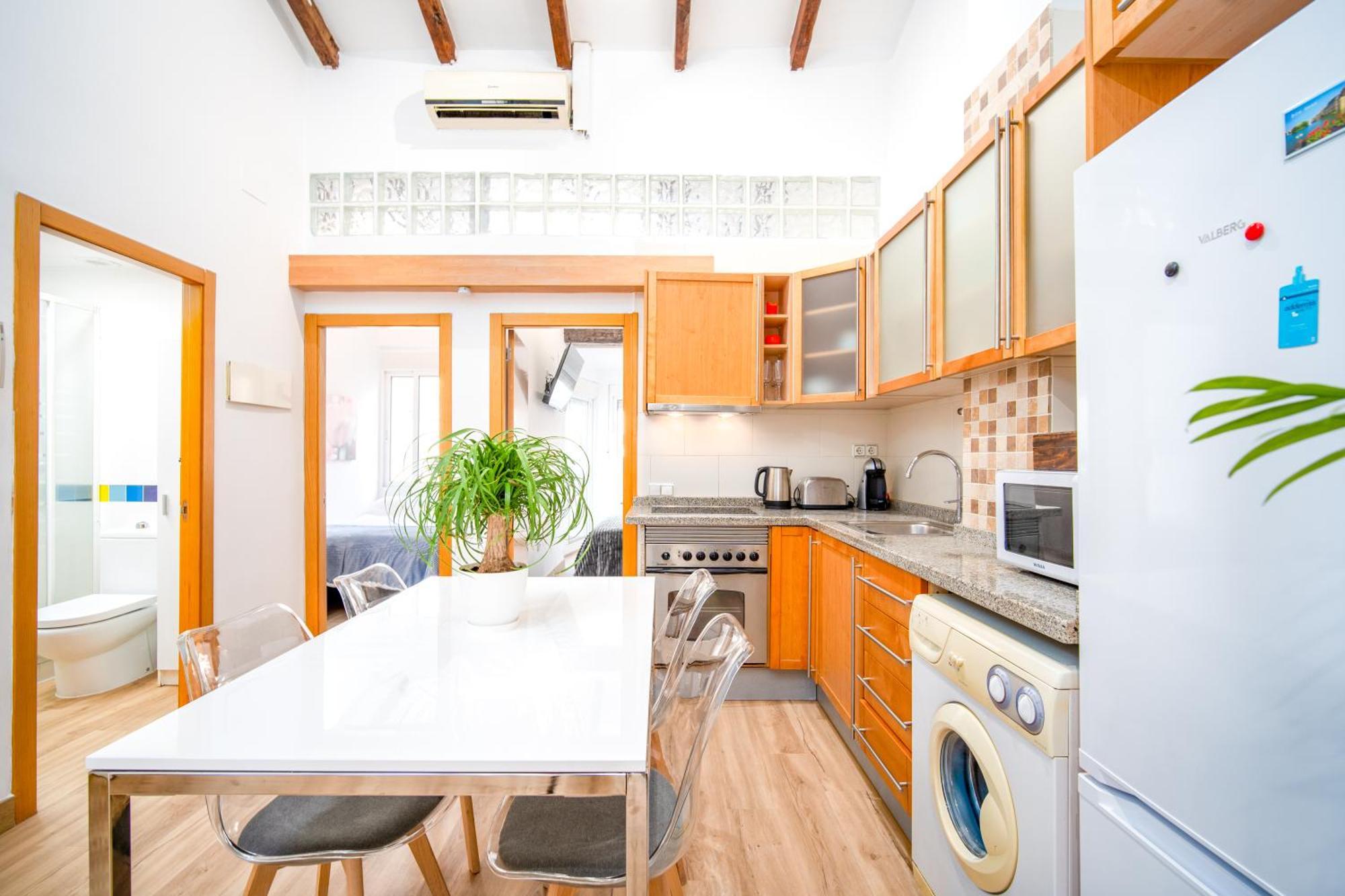Ferienwohnung Atico Ruzafa Valencia Centro Exterior foto